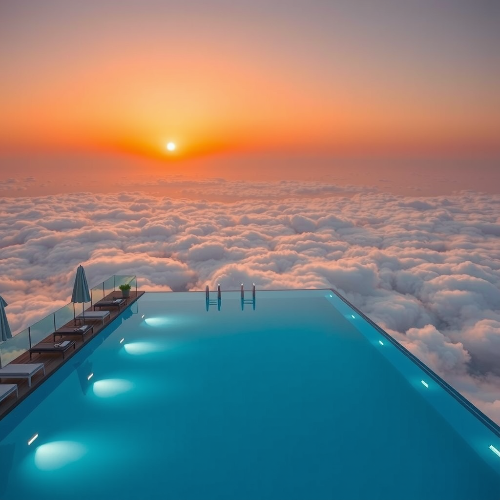 Aura Sky Pool - Dubai's Iconic Panoramic Pool Above the Clouds